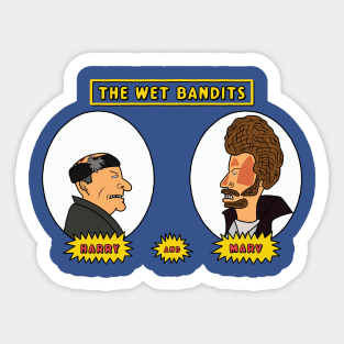 The Wet Bandits: Harry and Marv Sticker